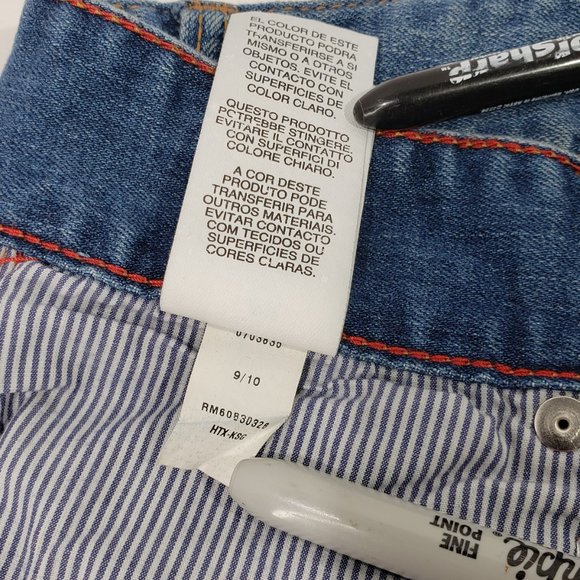 Tommy Hilfiger OS Boot Cut Jeans Size 9/10 Medium Wash 5 Pocket Design - Picture 12 of 12